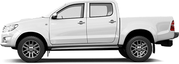 Toyota Hilux 4 Door pickup truck 2012